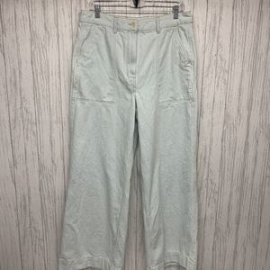 Womens Size 42 US 12 Lemaire Light Wash Wide Leg Jeans EUC